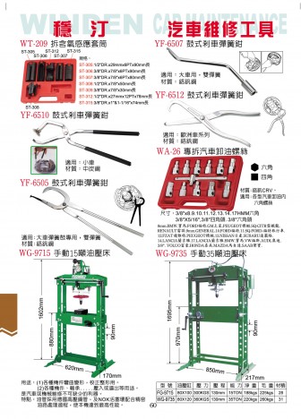 汽車(chē)維修工具